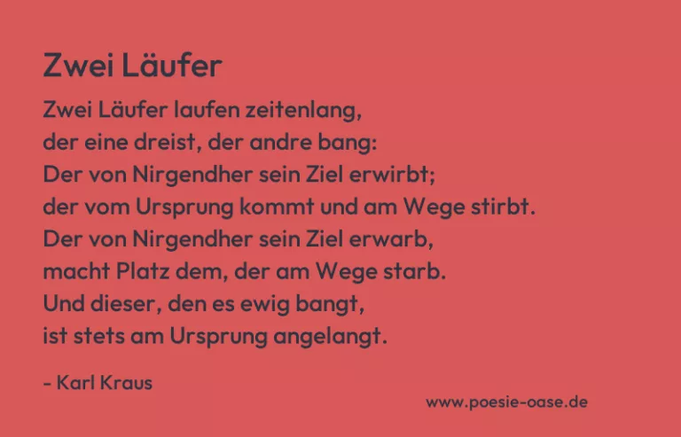 Zwei Läufer