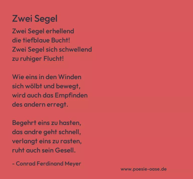Zwei Segel