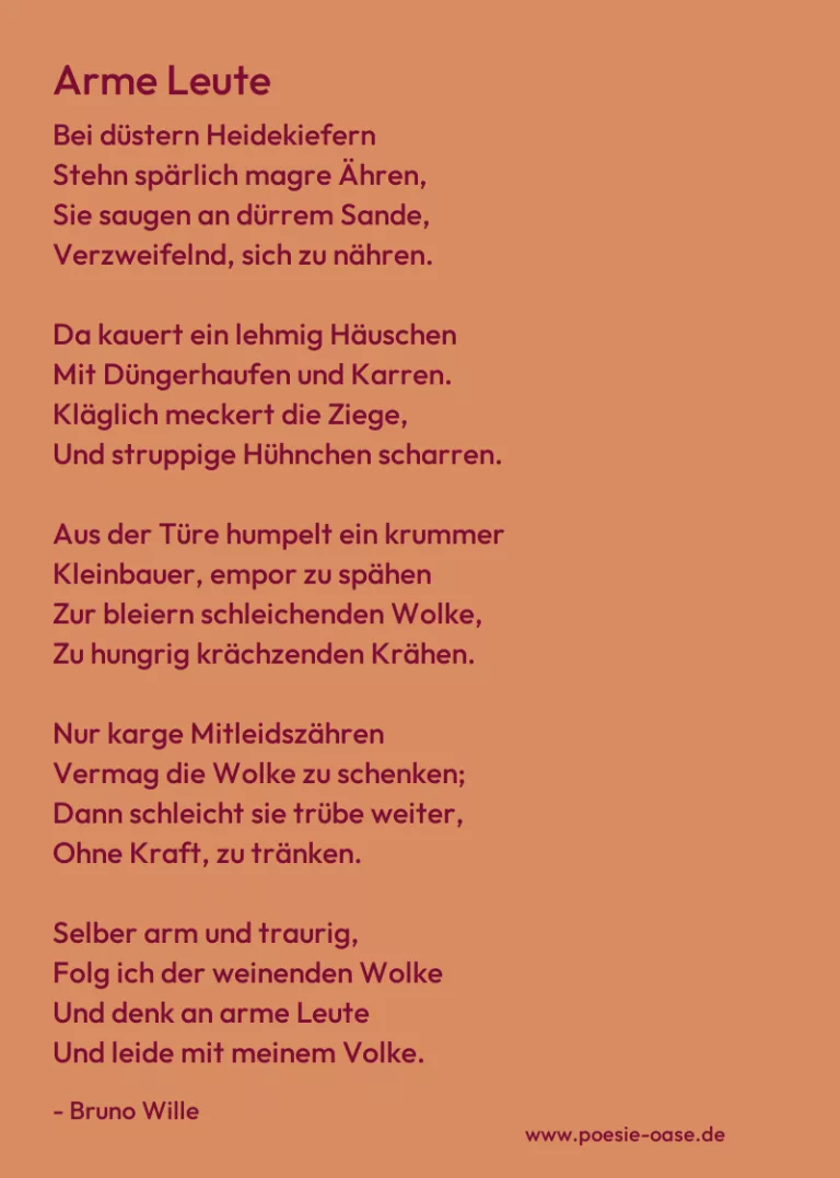 Arme Leute