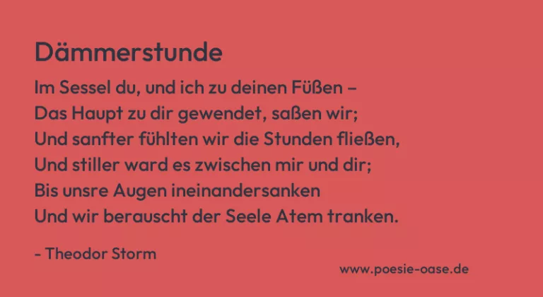 Dämmerstunde