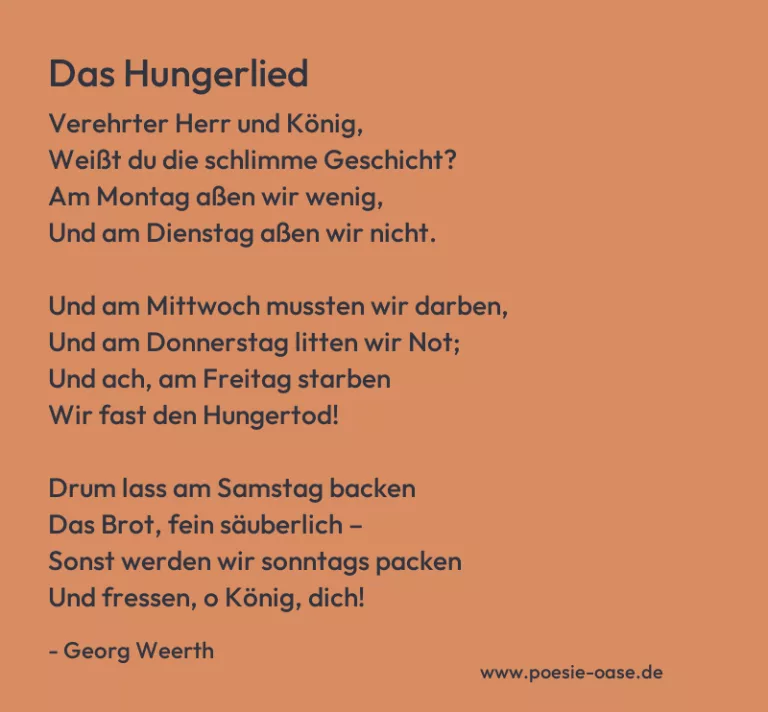 Das Hungerlied