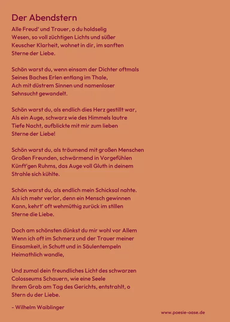 Der Abendstern