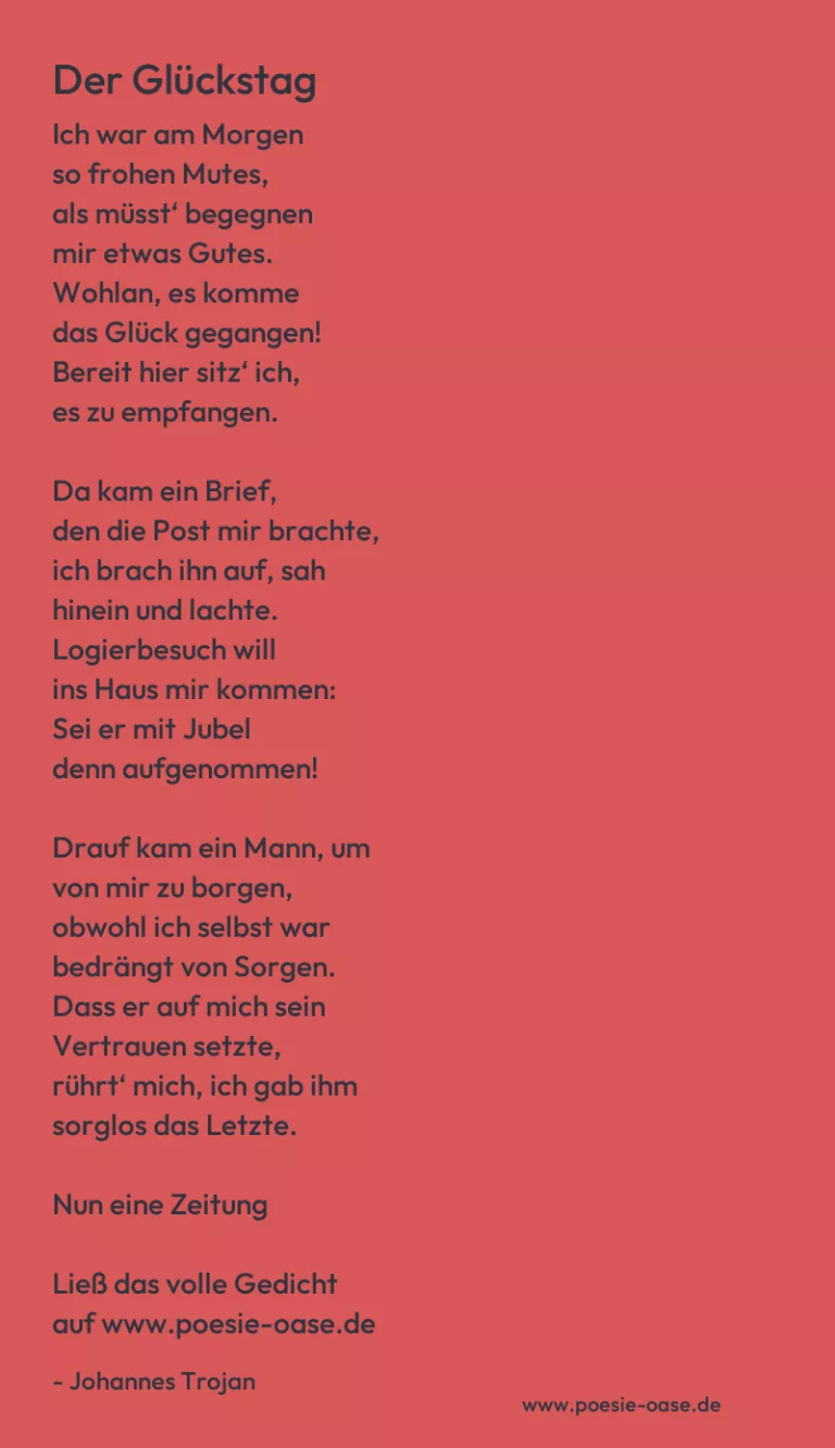 Der Glückstag