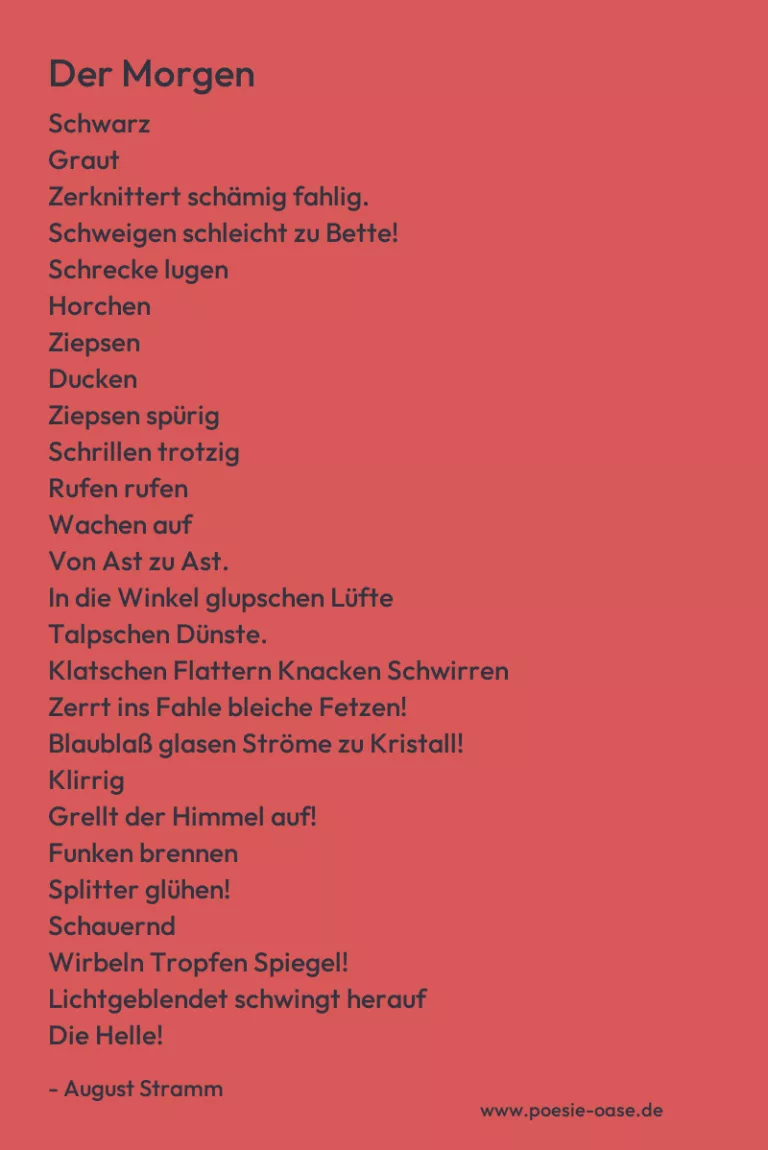 Der Morgen