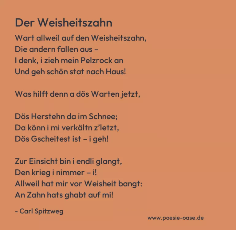 Der Weisheitszahn