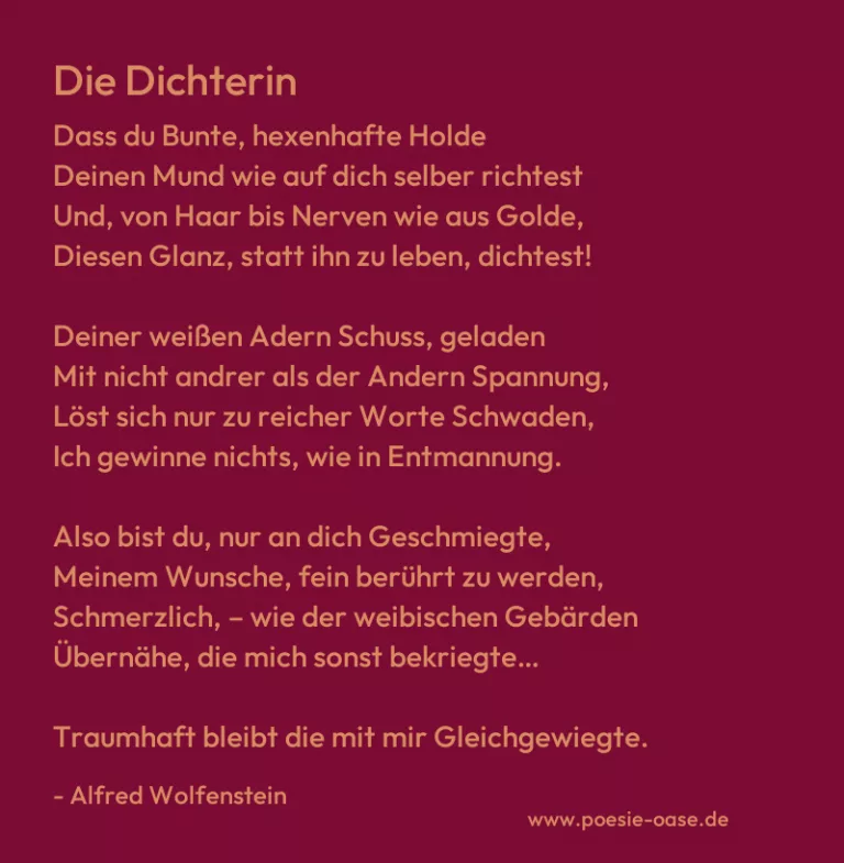 Die Dichterin