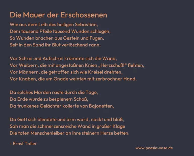 Die Mauer der Erschossenen
