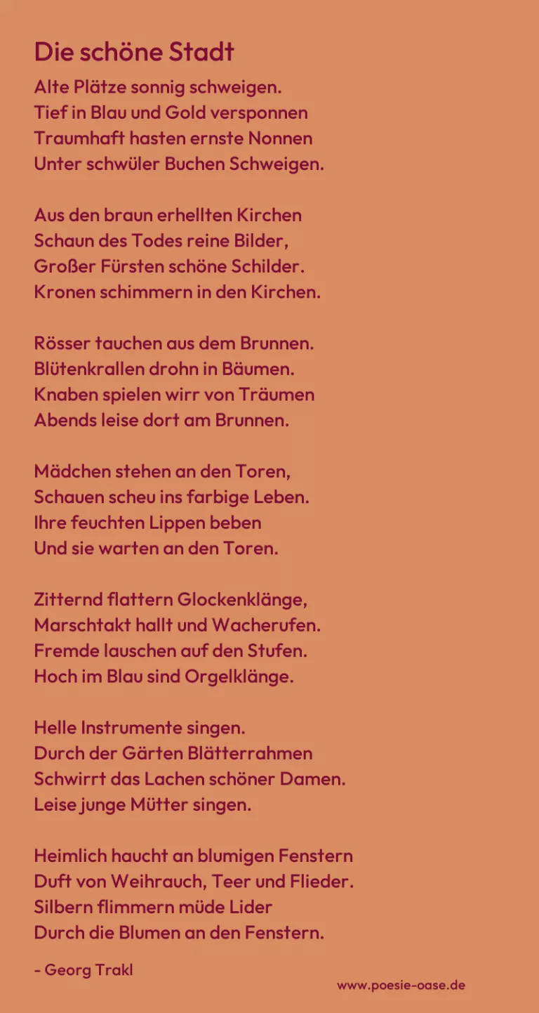 Die schöne Stadt