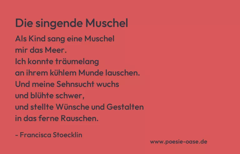 Die singende Muschel