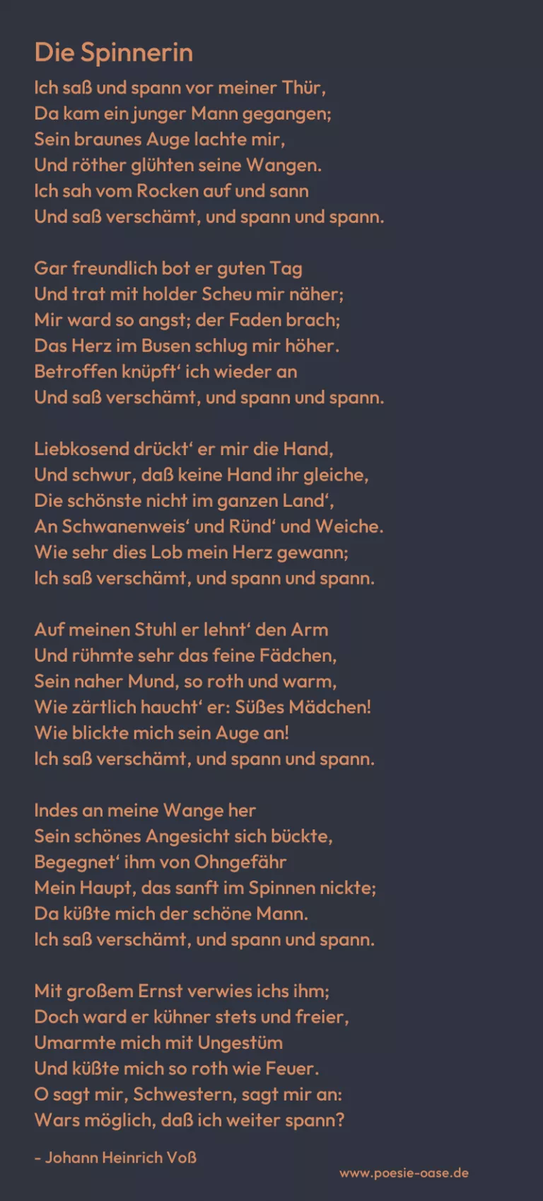 Die Spinnerin