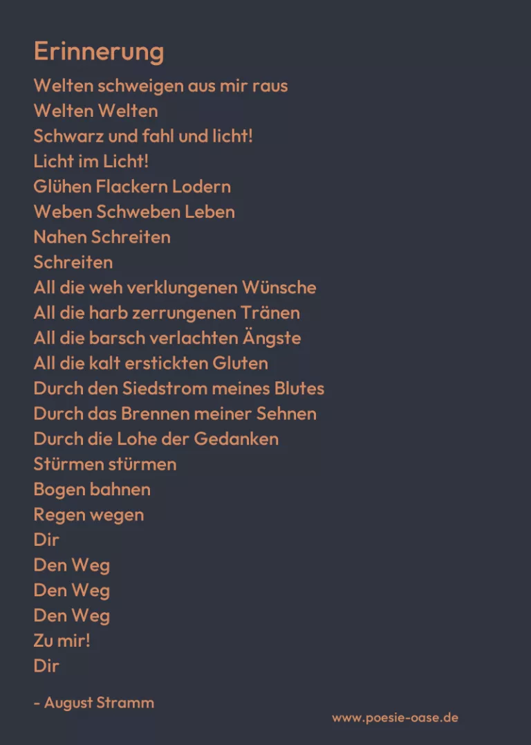 Erinnerung