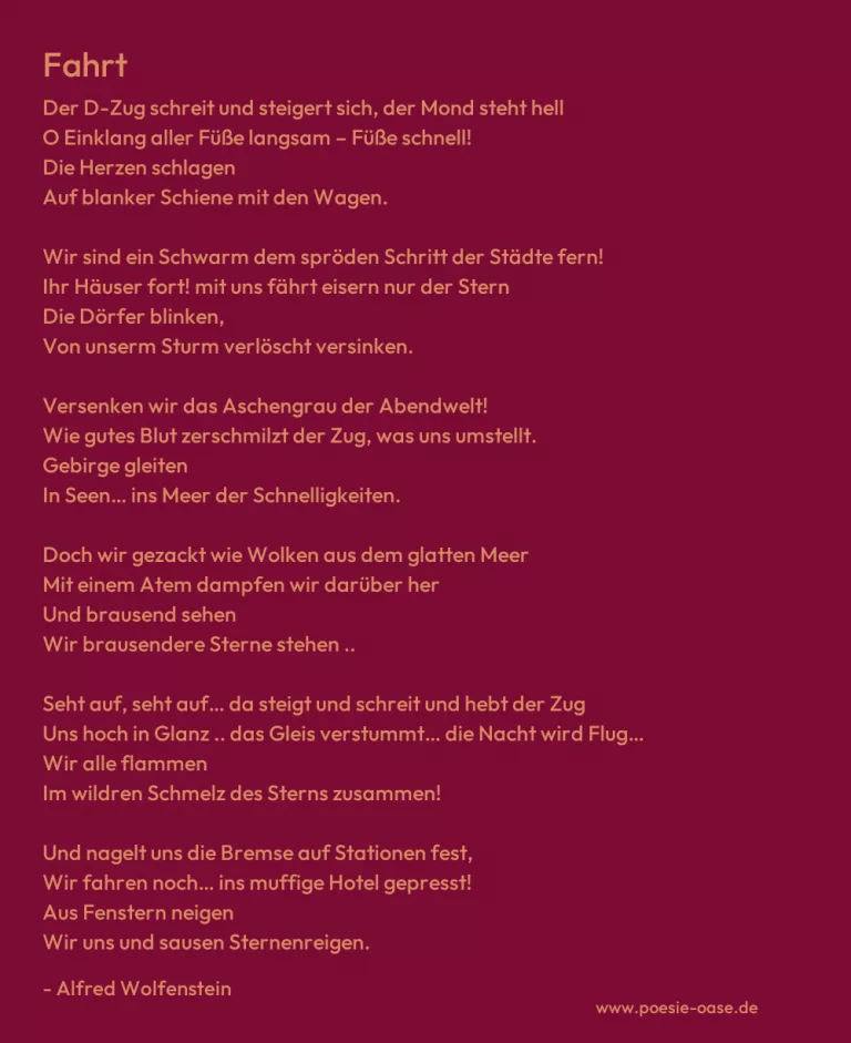 Fahrt
