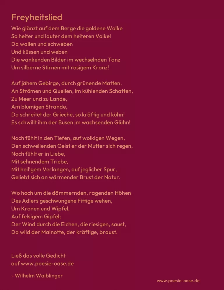 Freyheitslied
