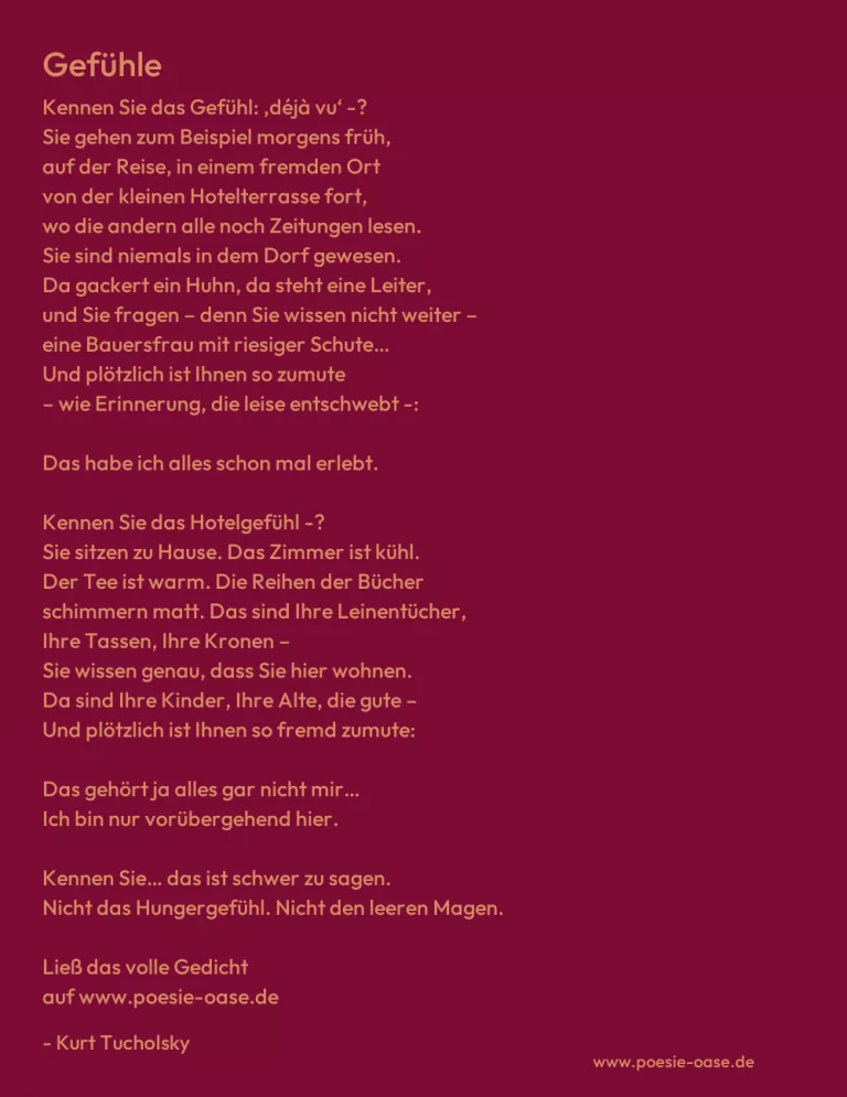 Gefühle
