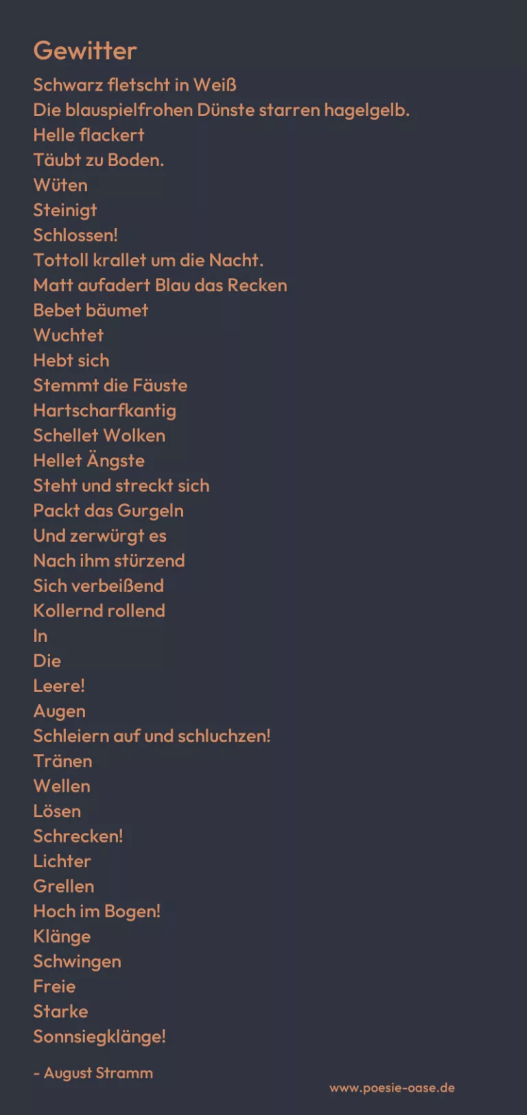 Gewitter