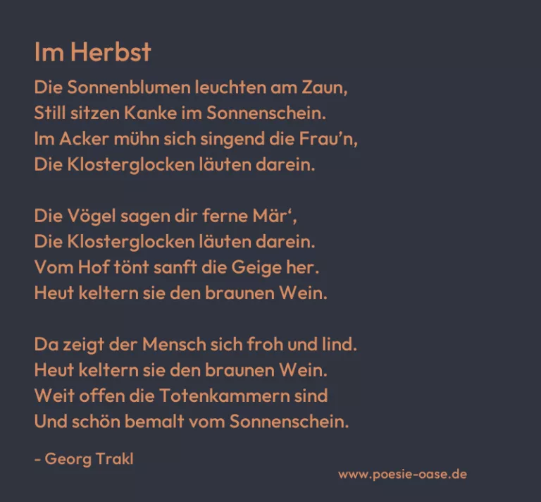 Im Herbst