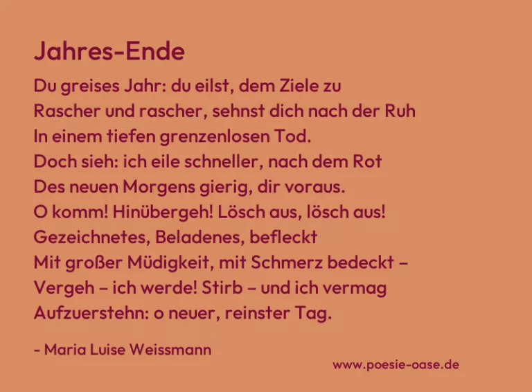 Jahres-Ende