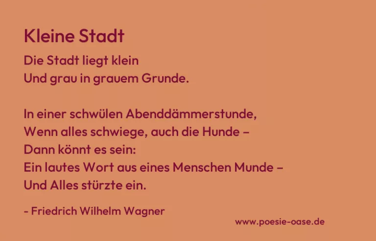 Kleine Stadt