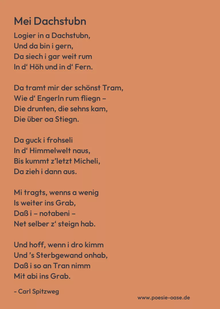 Mei Dachstubn