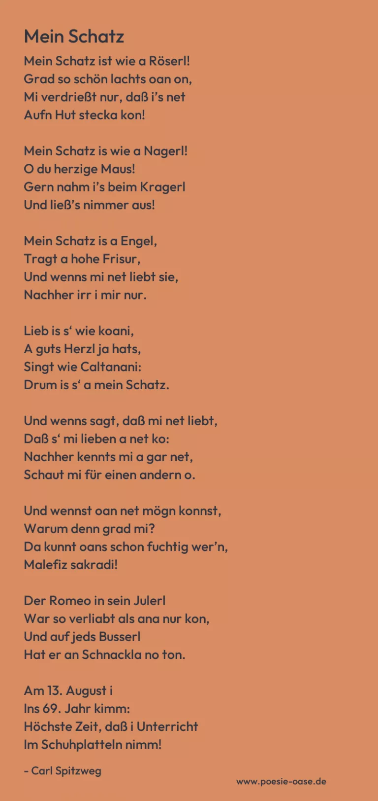 Mein Schatz