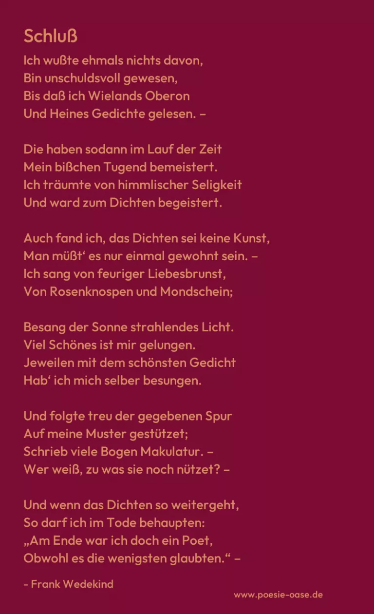 Schluß