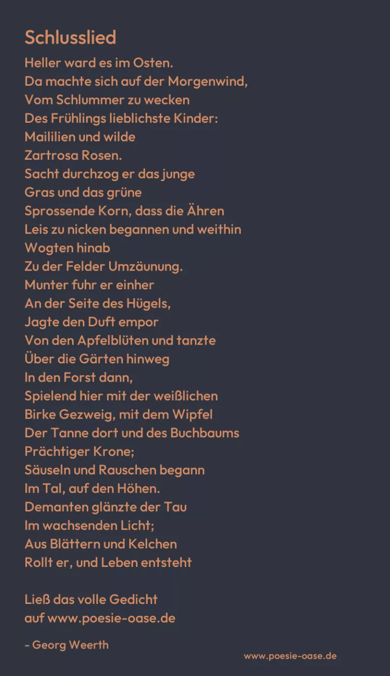 Schlusslied