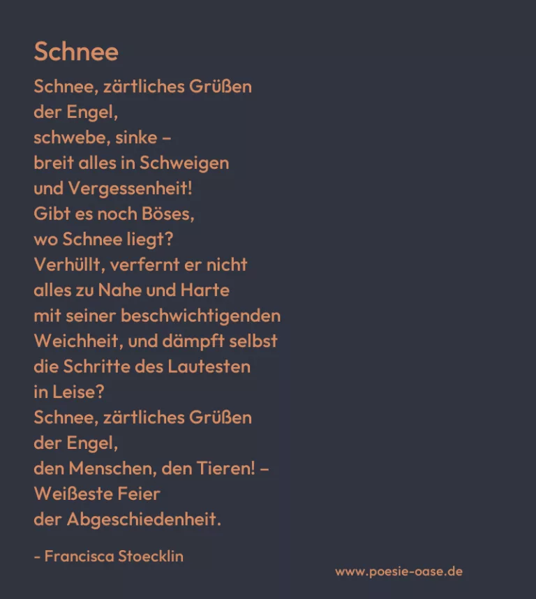 Schnee