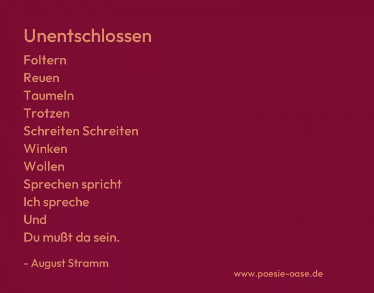 Unentschlossen