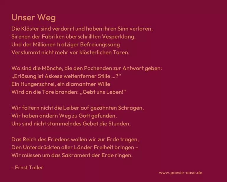 Unser Weg