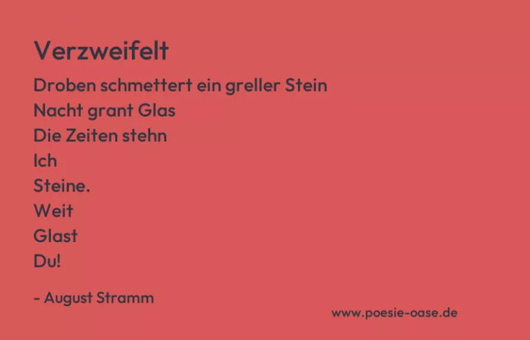 Verzweifelt
