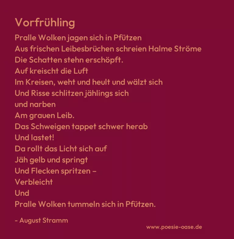 Vorfrühling