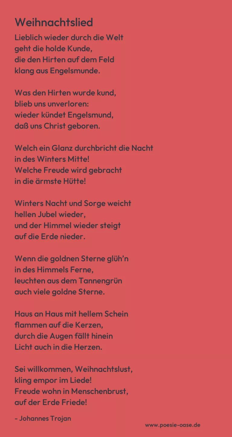 Weihnachtslied