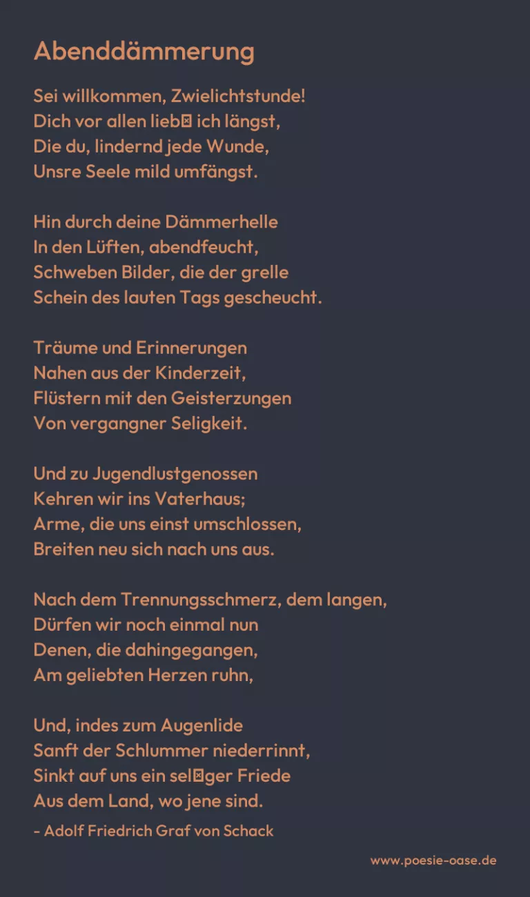 Abenddämmerung