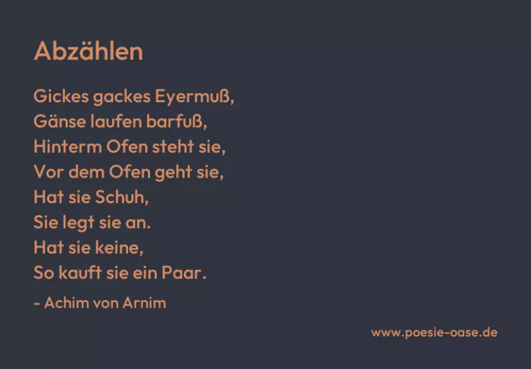 Abzählen