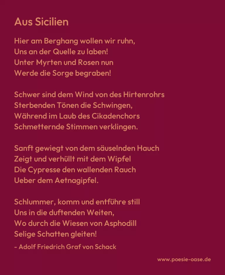 Aus Sicilien