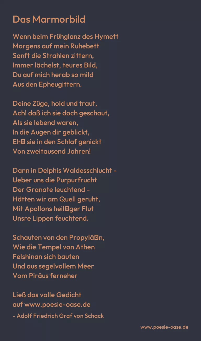 Das Marmorbild