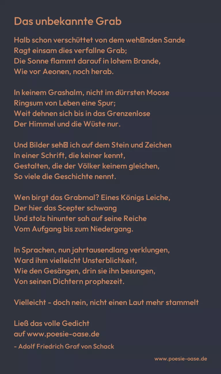 Das unbekannte Grab