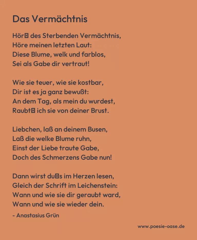 Das Vermächtnis