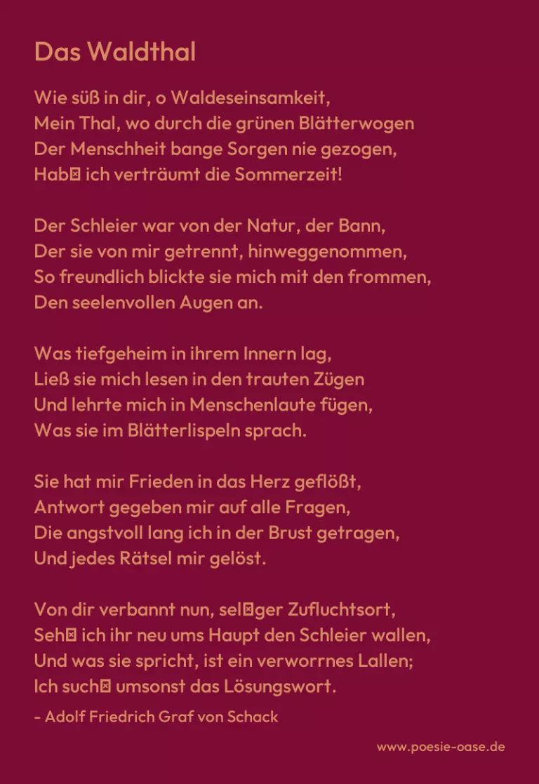 Das Waldthal