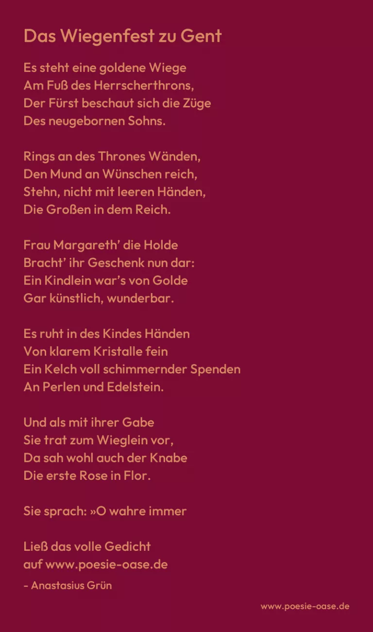 Das Wiegenfest zu Gent