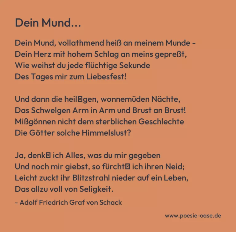 Dein Mund…