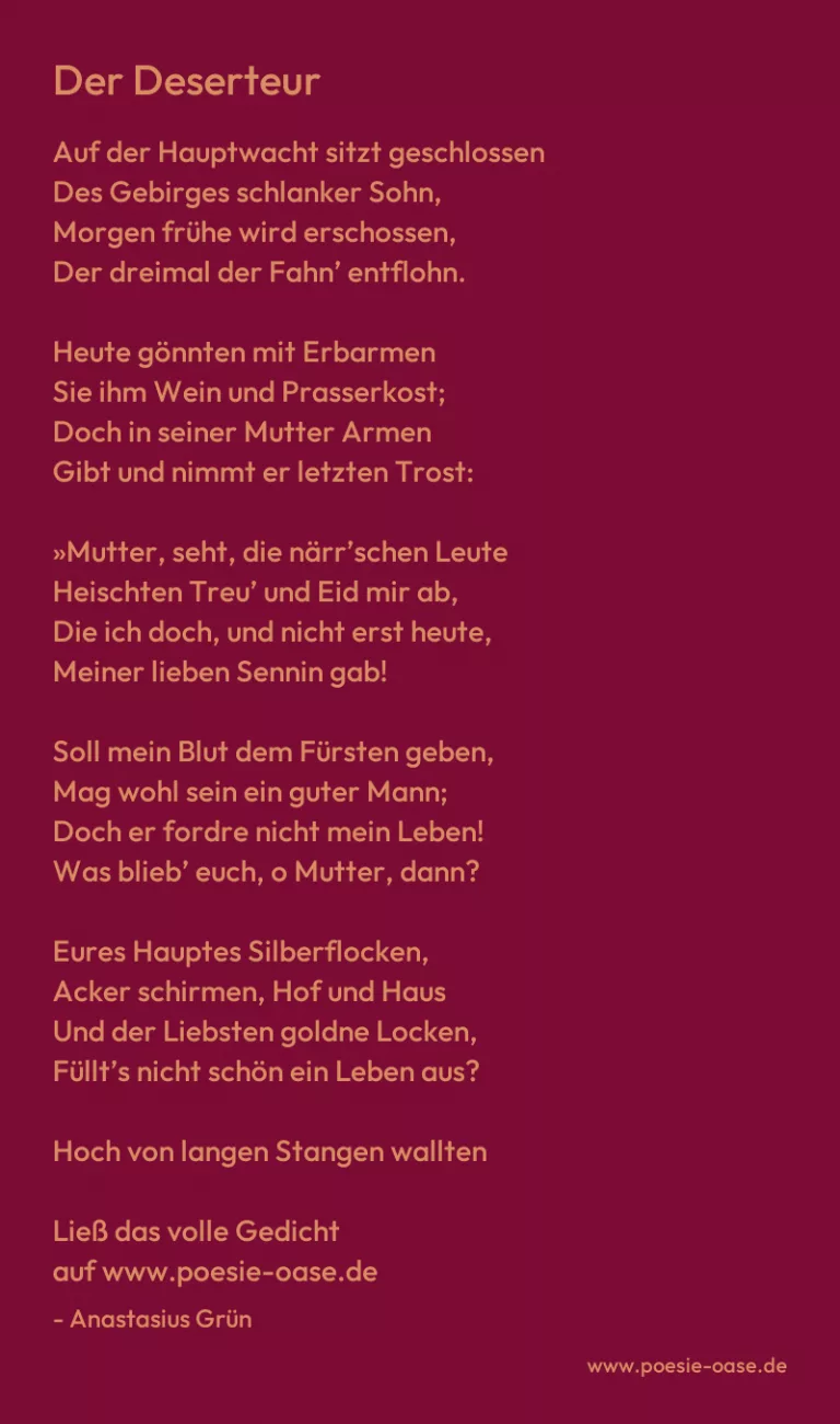 Der Deserteur