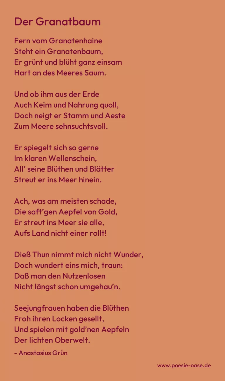 Der Granatbaum