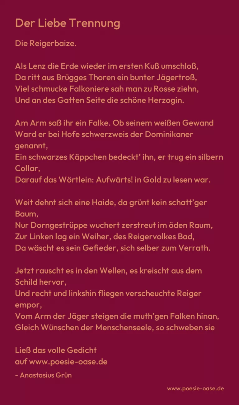 Der Liebe Trennung
