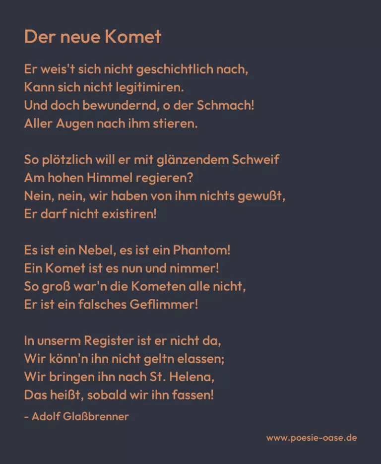 Der neue Komet