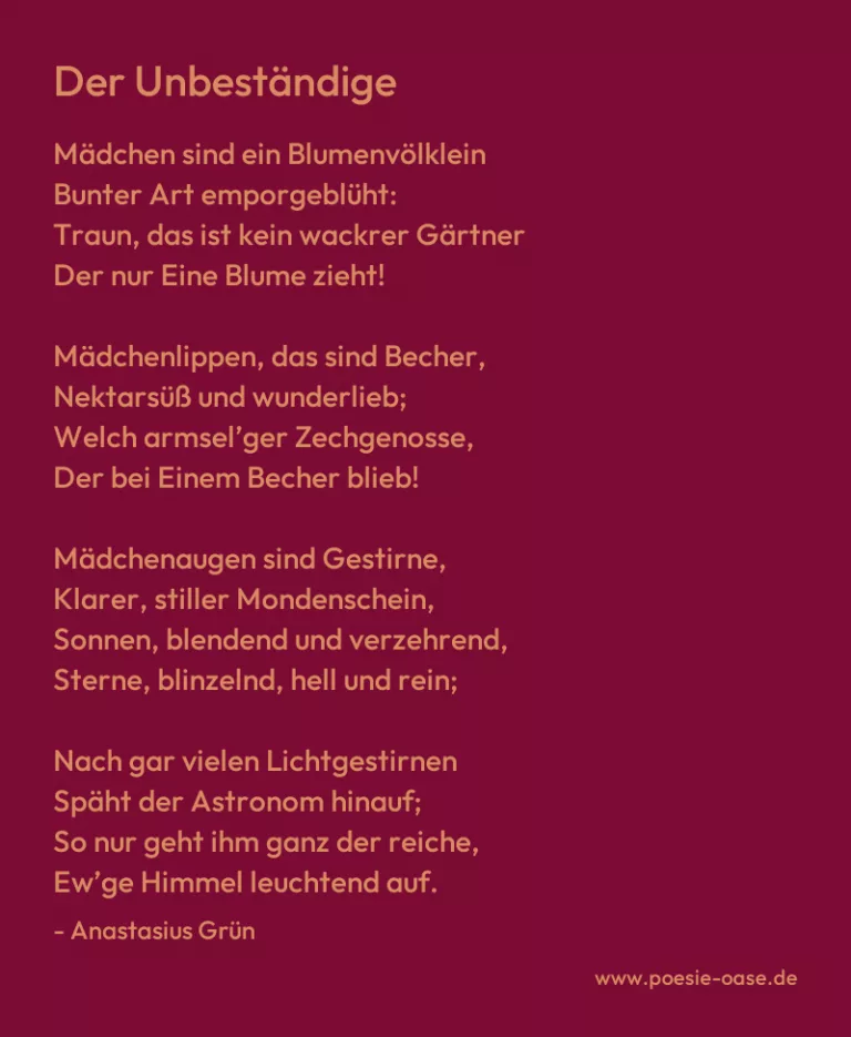 Der Unbeständige