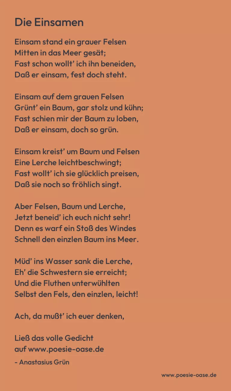 Die Einsamen