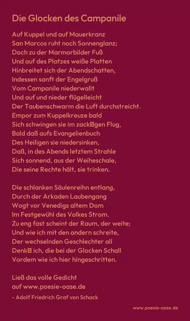 Die Glocken des Campanile