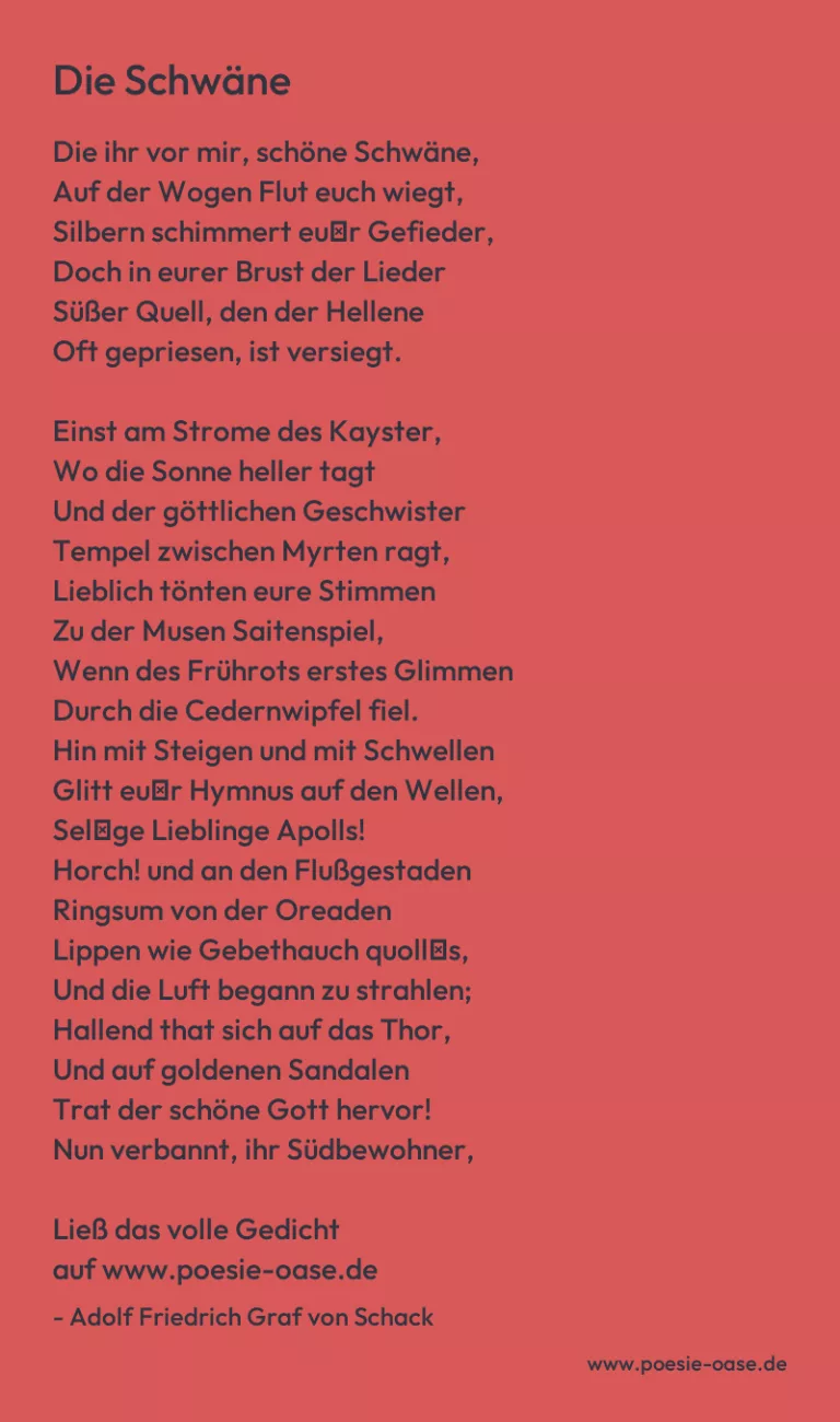 Die Schwäne