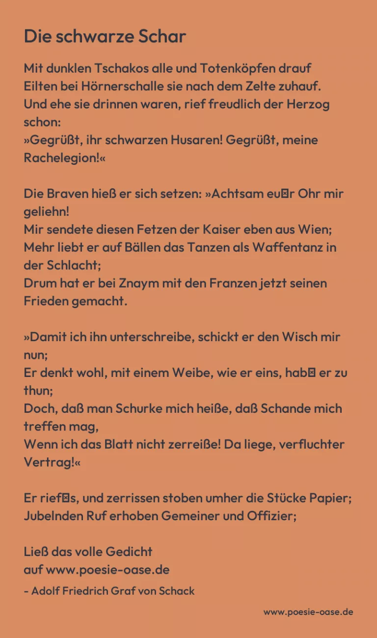 Die schwarze Schar